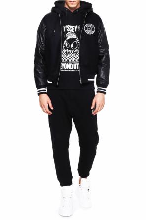 Tracksuit bottoms with logo and a swallow motif, zdjęcie 2 Tracksuit bottoms with logo and a swallow motif od McQ Alexander McQueen